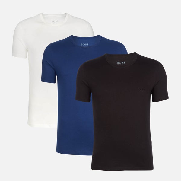 BOSS Men's 3 Pack T-Shirt - Blue