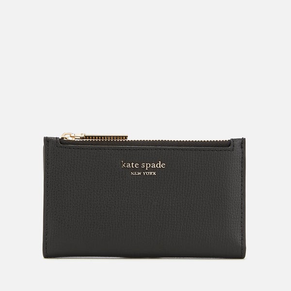 Kate Spade New York Women's Sylvia Small Slim Bifold Wallet - Black