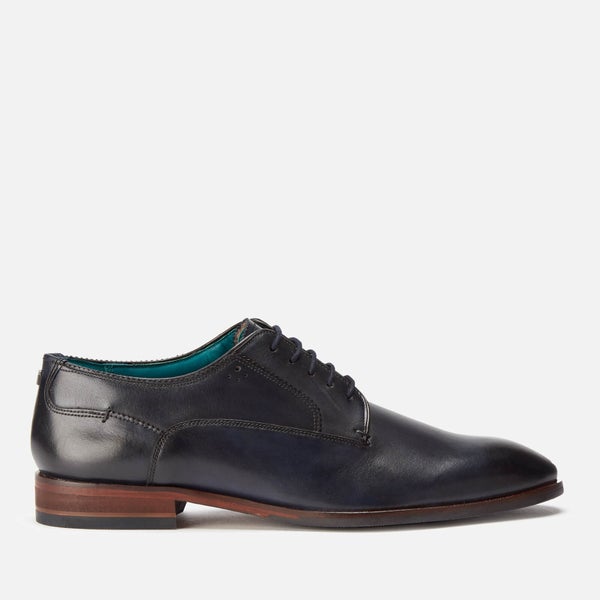 Ted Baker Men's Parals Leather Derby Shoes - Dark Blue