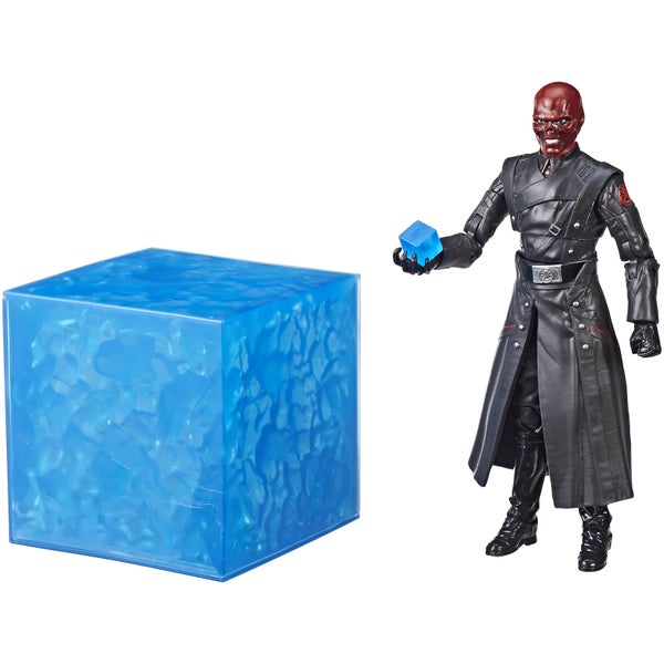 Hasbro Marvel Legends Series Captain America Red Skull Figure and Electronic Tesseract SDCC