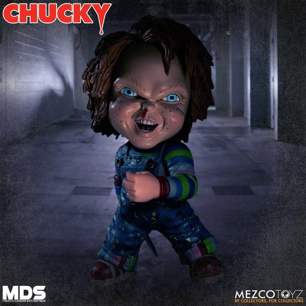 Mezco Child's Play 3 Designer-Serie Deluxe Chucky Figur 15 cm