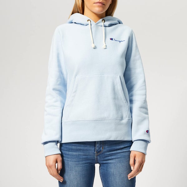 Champion Women's Hooded Sweatshirt - Blue
