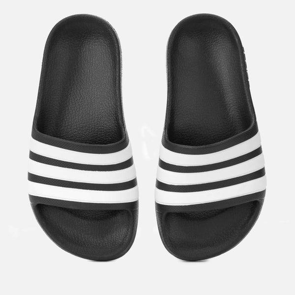 adidas Kids' Adilette Aqua Slide Sandals - Black