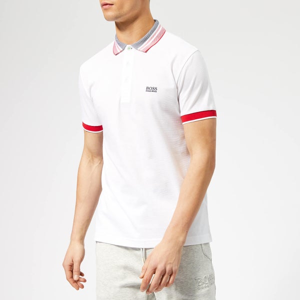 BOSS Men's Paule 3 Polo Shirt - White