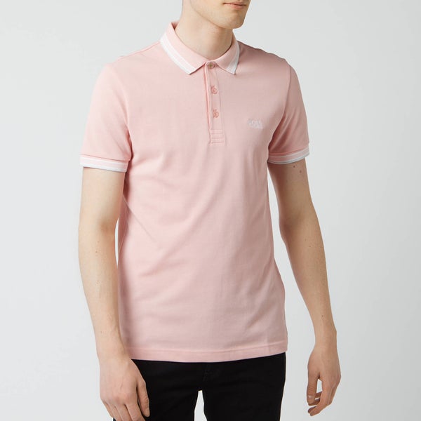 BOSS Men's Paddy Tipped Polo Shirt - Pale Pink