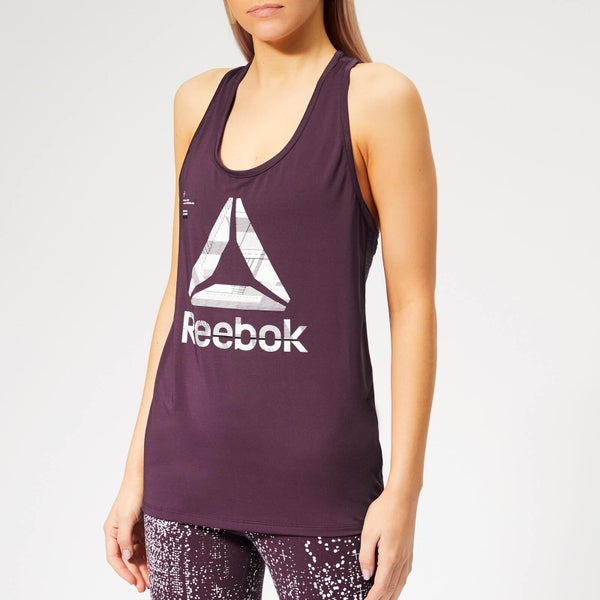 Reebok Women's Activchill Graphic Tank Top - Purple