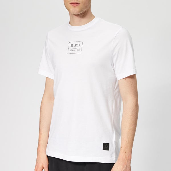 Reebok Men's GS Training Supply Short Sleeve T-Shirt - White
