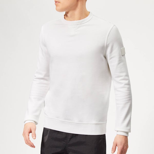 BOSS Men's Walkup Sweatshirt - White