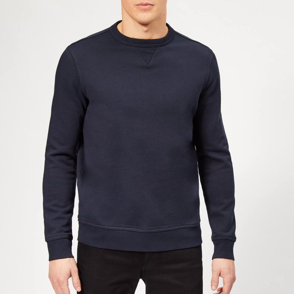 BOSS Orange Men's Walkup Sweatshirt - Navy