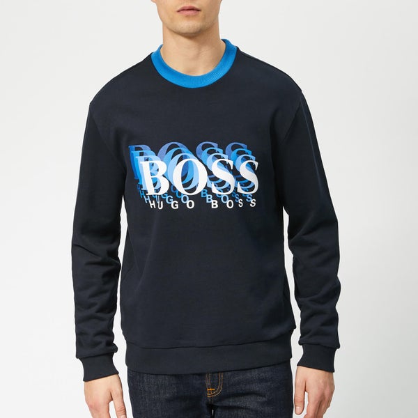 BOSS Men's Wardor Sweatshirt - Navy
