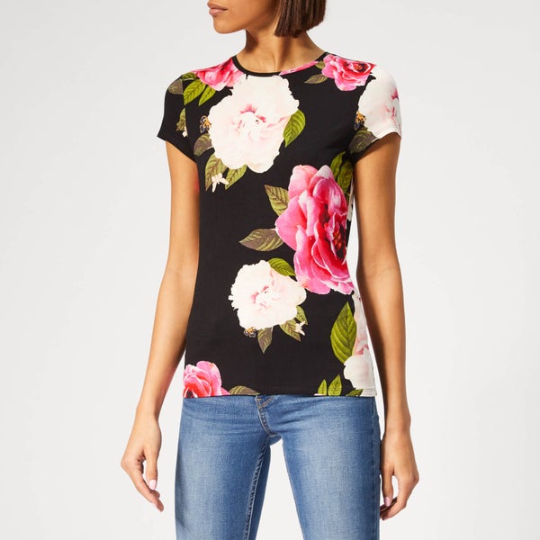 Ted Baker Women's Alanyo Magnificent Fitted T-Shirt - Black