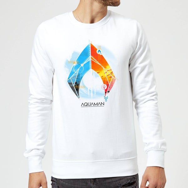 Aquaman Back To The Beach Sweatshirt - Weiß