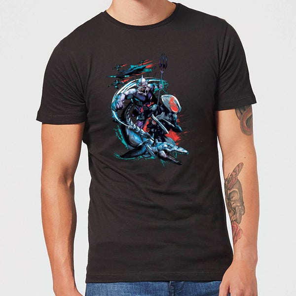 Aquaman Black Manta & Ocean Master Men's T-Shirt - Black