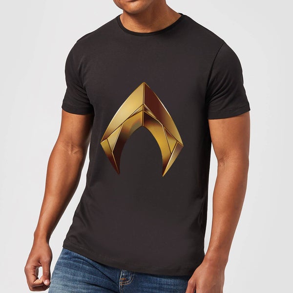Aquaman Symbol t-shirt - Zwart