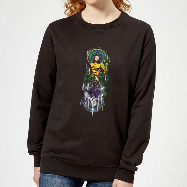 Aquaman and Ocean Master Women's Sweatshirt - Black