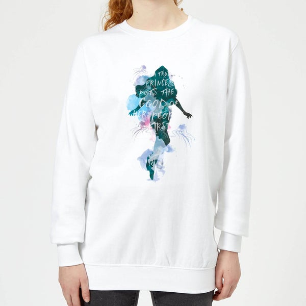 Aquaman Mera True Princess Damen Sweatshirt - Weiß