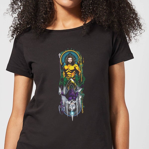 Aquaman and Ocean Master Women's T-Shirt - Black