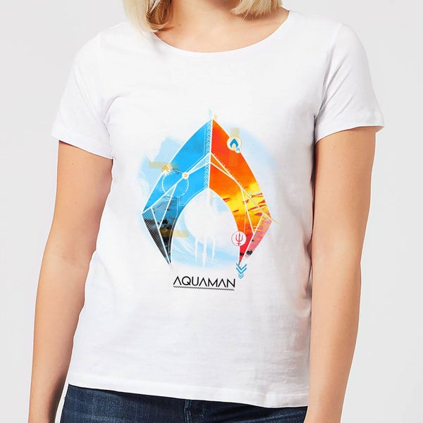 Aquaman Back To The Beach Women's T-Shirt - White