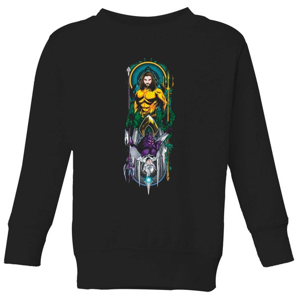 Aquaman and Ocean Master Kids' Sweatshirt - Black