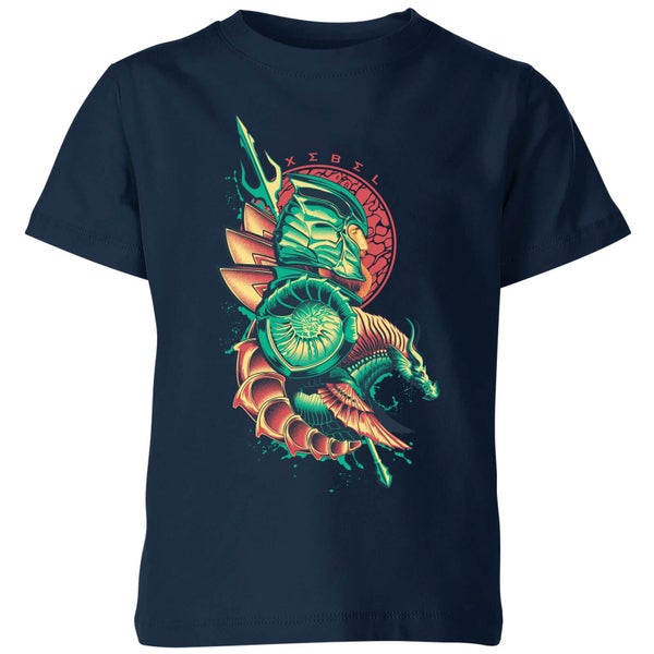 Aquaman Xebel Kids' T-Shirt - Navy
