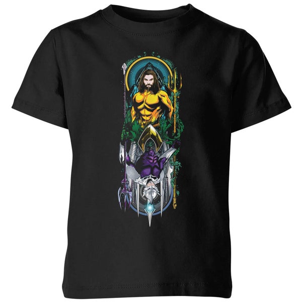 Aquaman and Ocean Master Kids' T-Shirt - Black