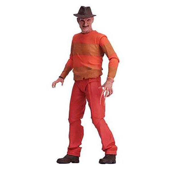 NECA Freddy : Les griffes de la nuit - Figurine articulée Freddy Krueger, apparence jeu vidéo classique (18 cm)