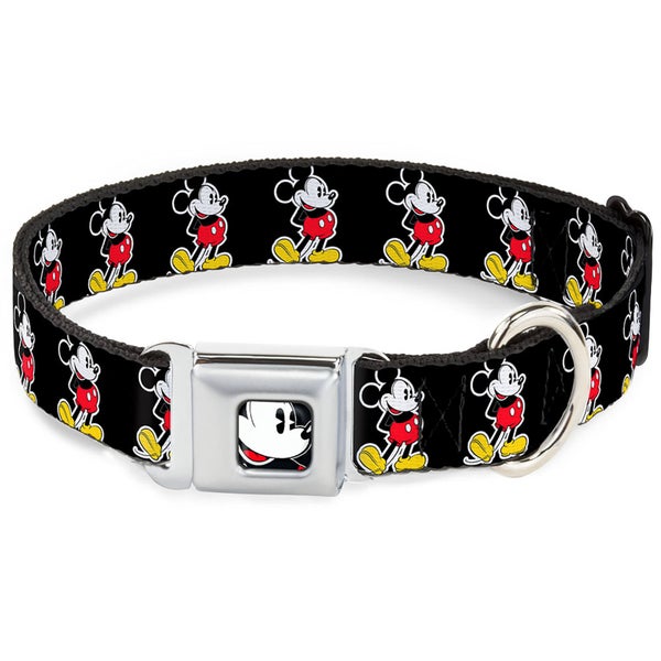 Buckle-Down Classic Mickey Mouse Dog Collar (Various Sizes)