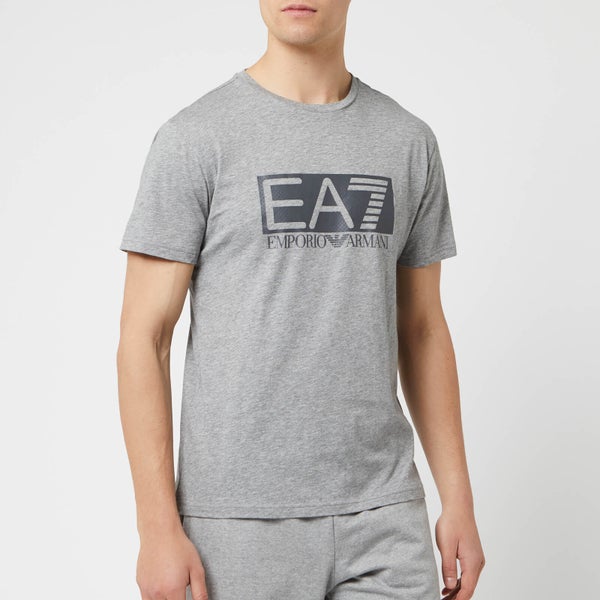 Emporio Armani EA7 Men's Train Visibility Short Sleeve T-Shirt - Medium Grey Melange