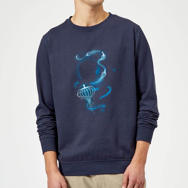 Fantastic Beasts Newt Silhouette Sweatshirt - Navy
