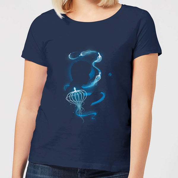 Fantastic Beasts Newt Silhouette Women's T-Shirt - Navy