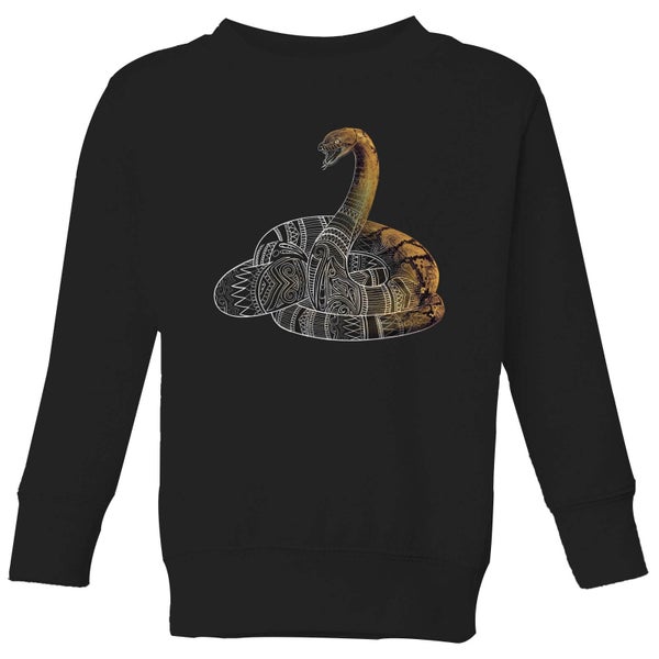 Fantastic Beasts Tribal Nagini Kids' Sweatshirt - Black