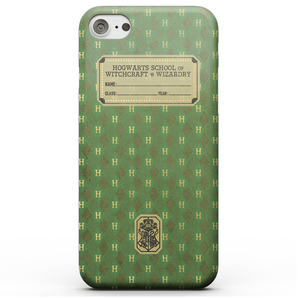 Coque Smartphone Cahier Serpentard - Harry Potter pour iPhone et Android