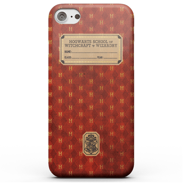 Harry Potter Gryffindor Text Book telefoonhoesje - iPhone XS Max - Snap case - mat