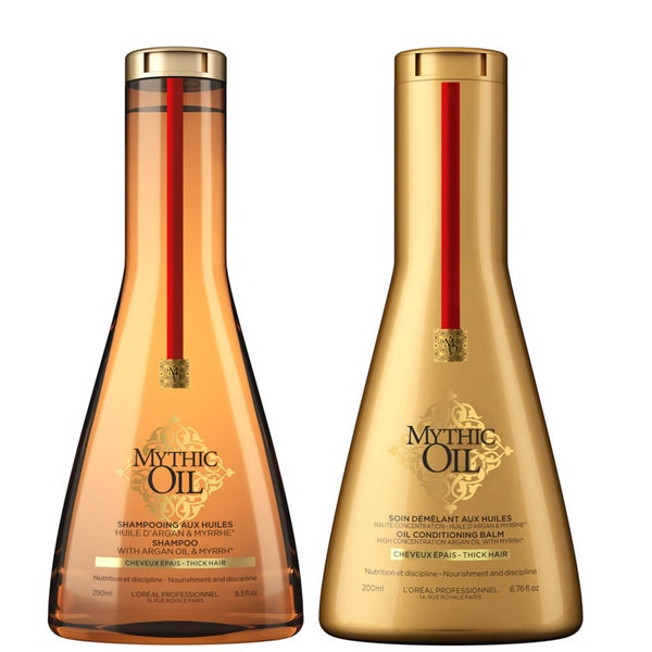 L'Oréal Professionnel Mythic Oil Shampoo and Conditioner for Thick Hair Duo