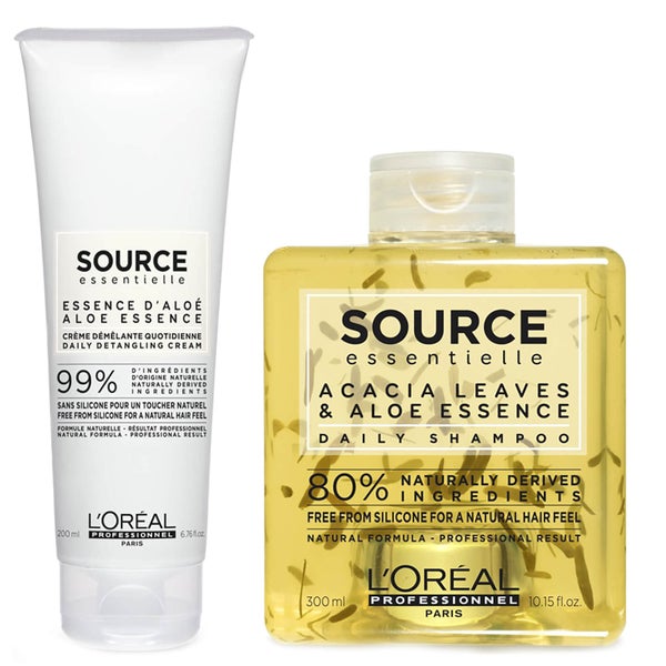L'Oréal Professionnel Source Essentielle Daily Shampoo and Detangling Hair Cream Duo
