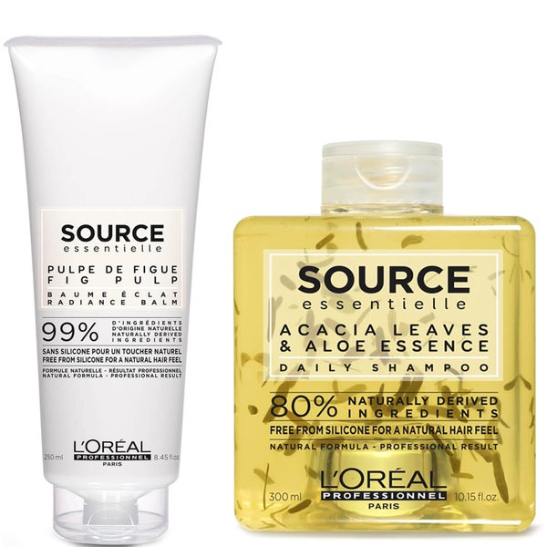 L'Oréal Professionnel Source Essentielle Daily Shampoo and Hair Balm Duo -shampoo ja hiusbalsami