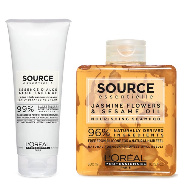 Duo de Shampoo e Creme para Cabelo Source Essentielle Sensível para Cabelo Seco da L'Oréal Professionnel