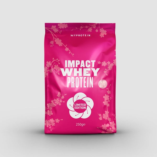 Myprotein Impact Whey Protein - Limited Edition Seasonal Flavours - Autumn - Cherry Blossom Milk Tea