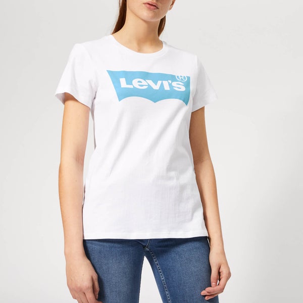 Levi's Women's The Perfect T-Shirt - Blue White