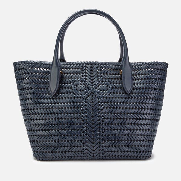 Anya Hindmarch Women's The Neeson Calf Leather Tote Bag - Marine