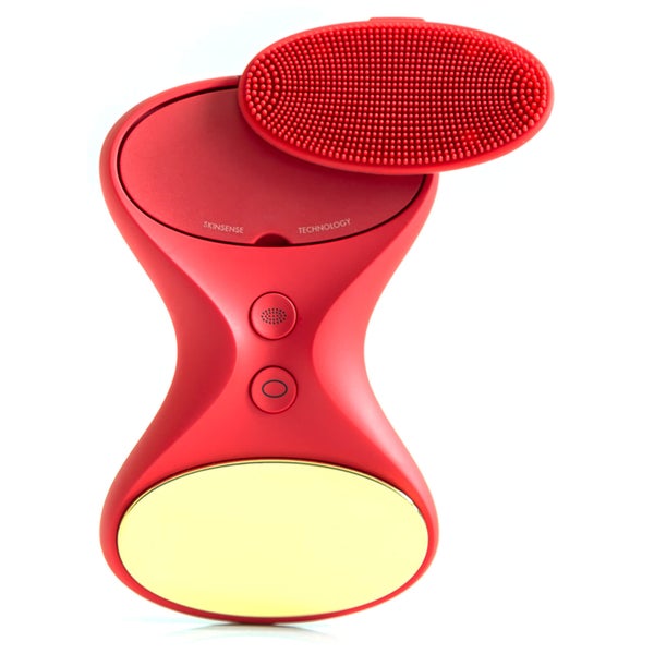 BeGlow Limited Edition Tia Rouge: sistema sonico di cura della pelle tutto in uno - rosso