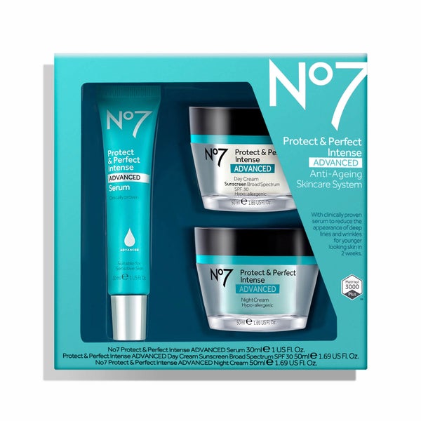 No7 Protect Perfect Intense Skincare System (3 piece)