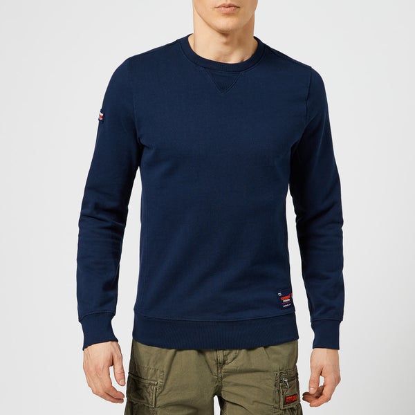 Superdry Men's Dry Originals Crew Neck Sweatshirt - Beach Navy