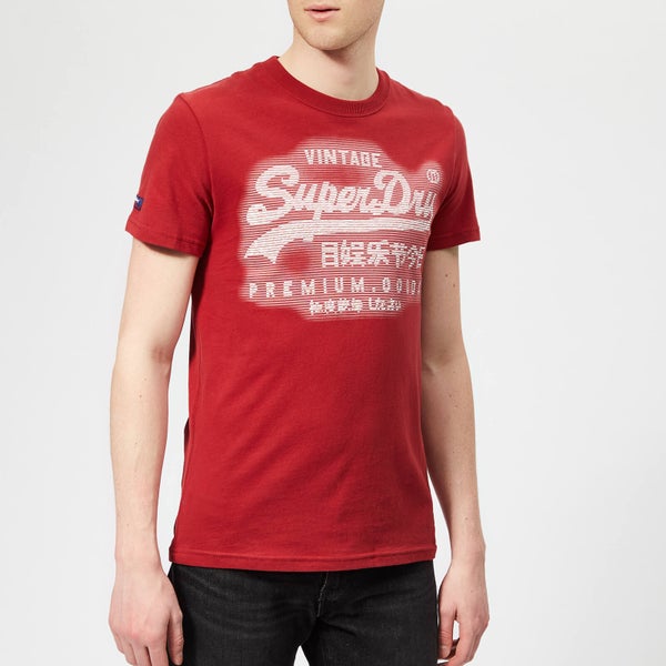 Superdry Men's Premium Goods T-Shirt - Furnace Red