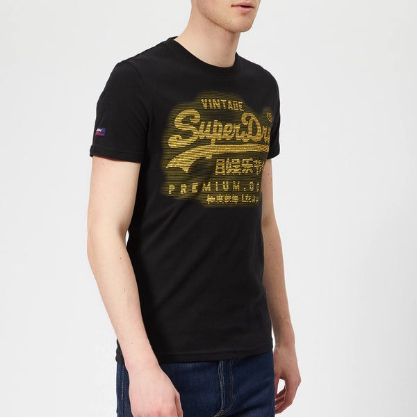 Superdry Men's Premium Goods T-Shirt - Black