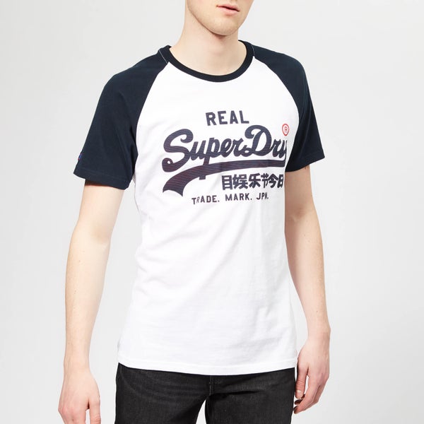 Superdry Men's Raglan T-Shirt - Optic
