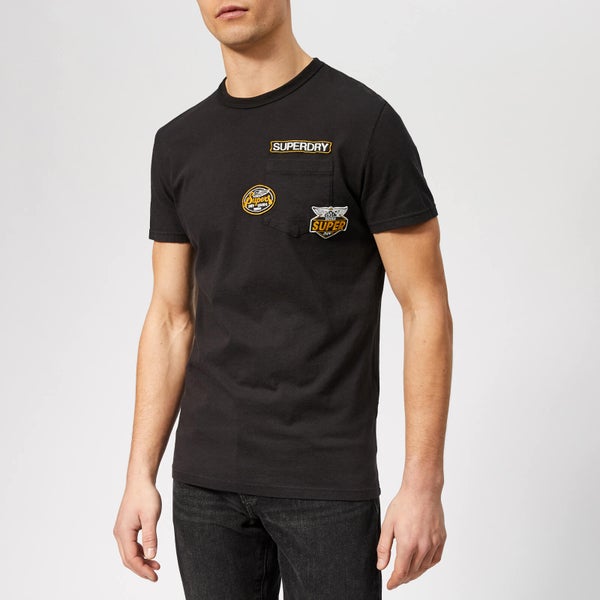 Superdry Men's Premium Goods Work T-Shirt - Black