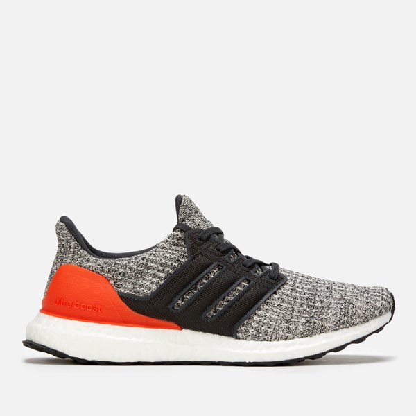 adidas Men's Ultraboost Trainers - Raw White/Carbon/Active Orange