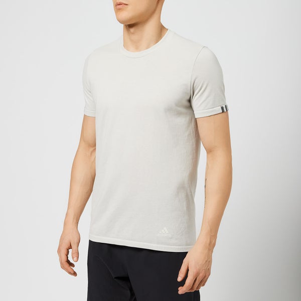 adidas Men's 25/7 Short Sleeve T-Shirt - Raw White