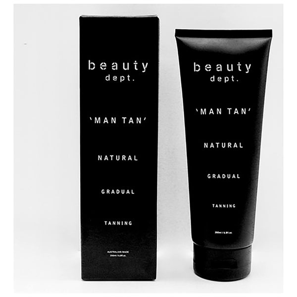 The Beauty Department Natural Gradual Tanning Lotion - Man Tan